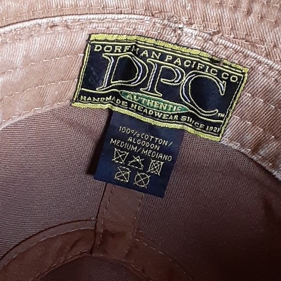 DPC DORFMAN PACIFIC CO Authentic Hand Made since 1921 Size Medium Vented Brimmed - Picture 2 of 8